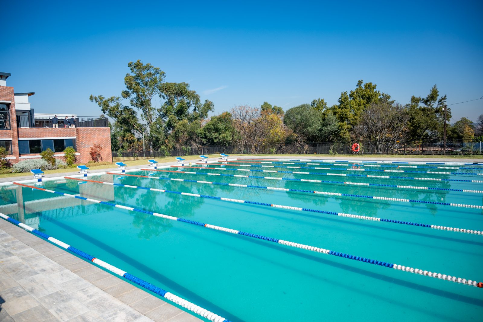 Three swimming pools