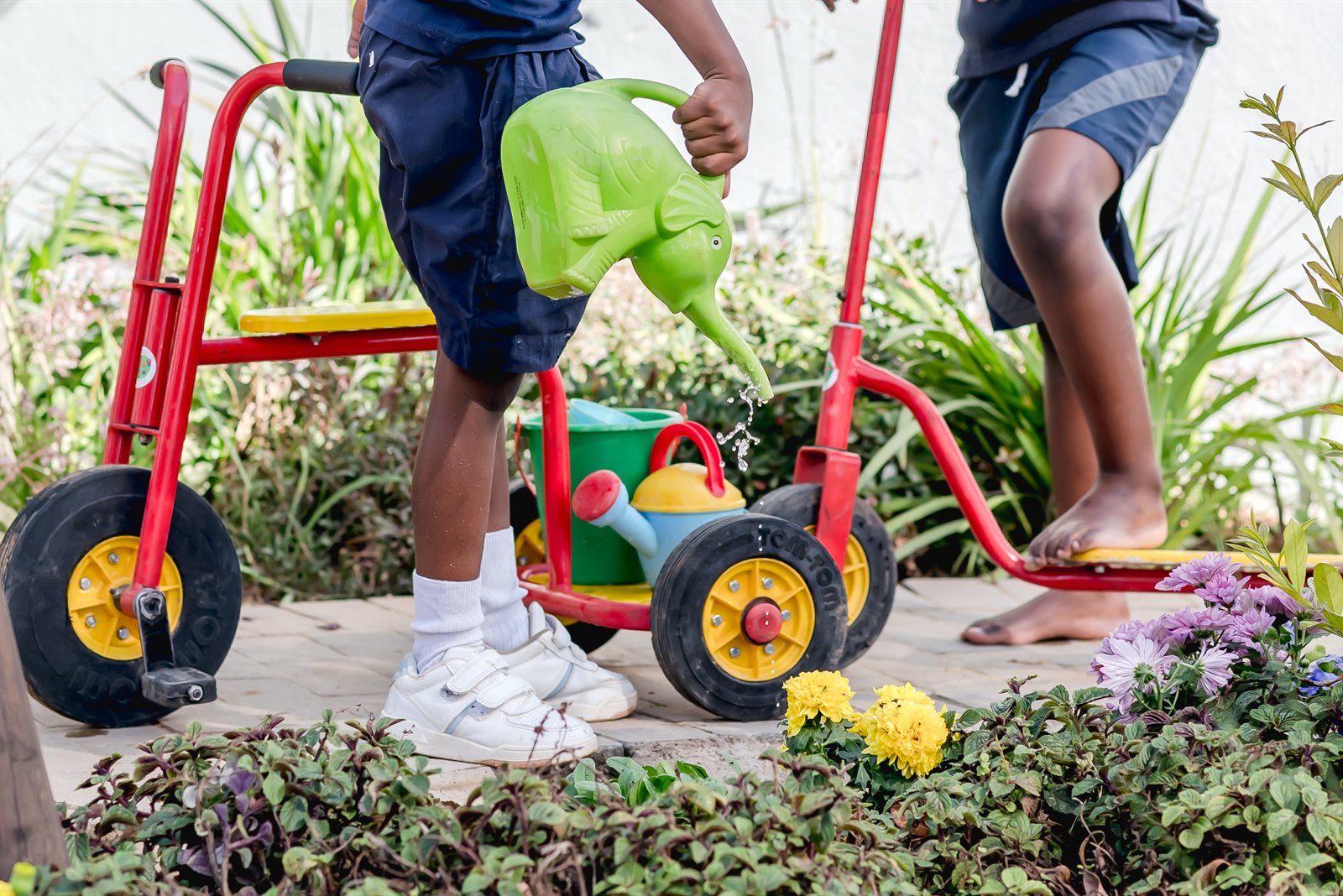 The Preschool outdoor play environment at the Syringa campus