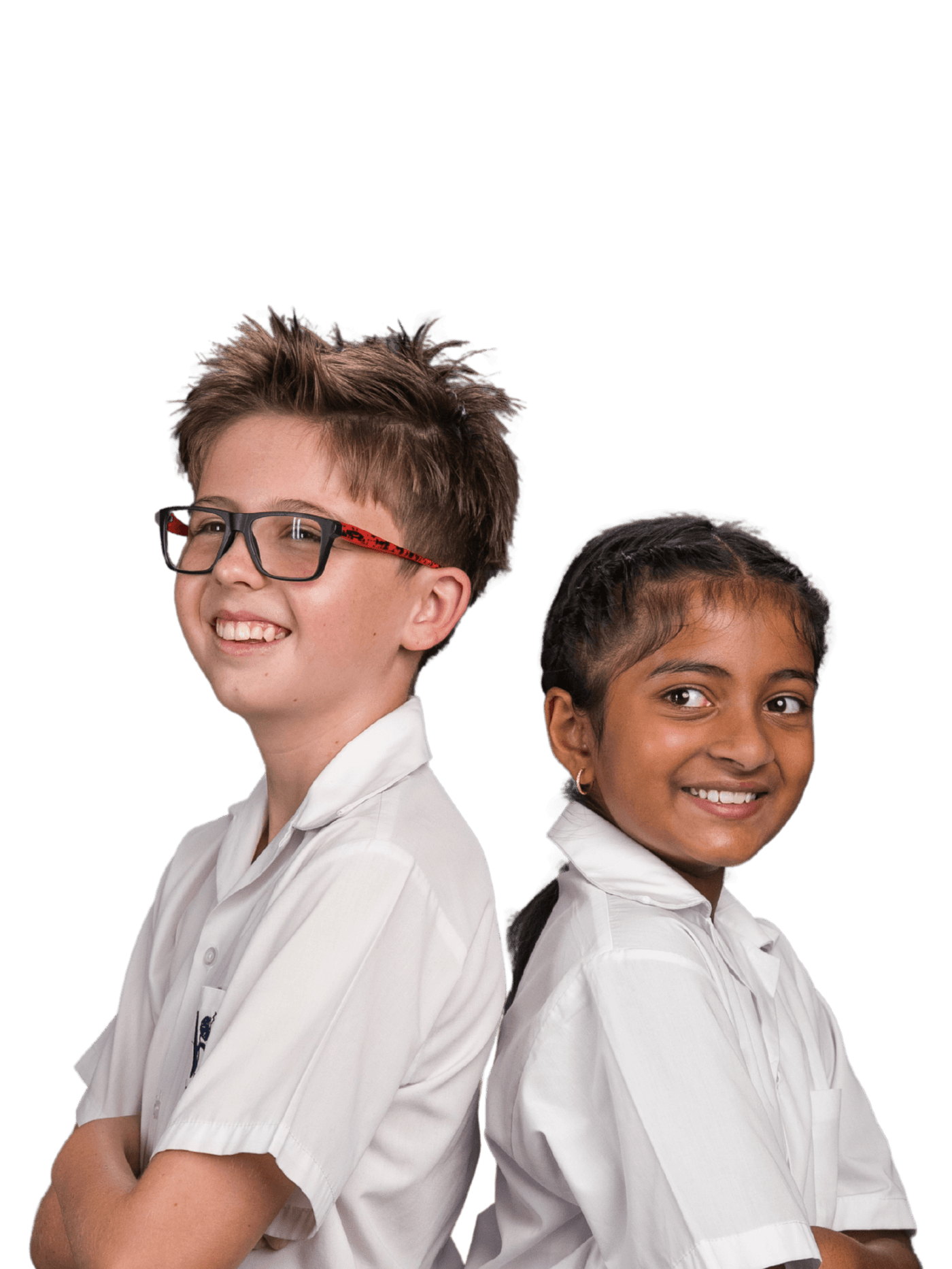 Two Broadacres Senior Prep students